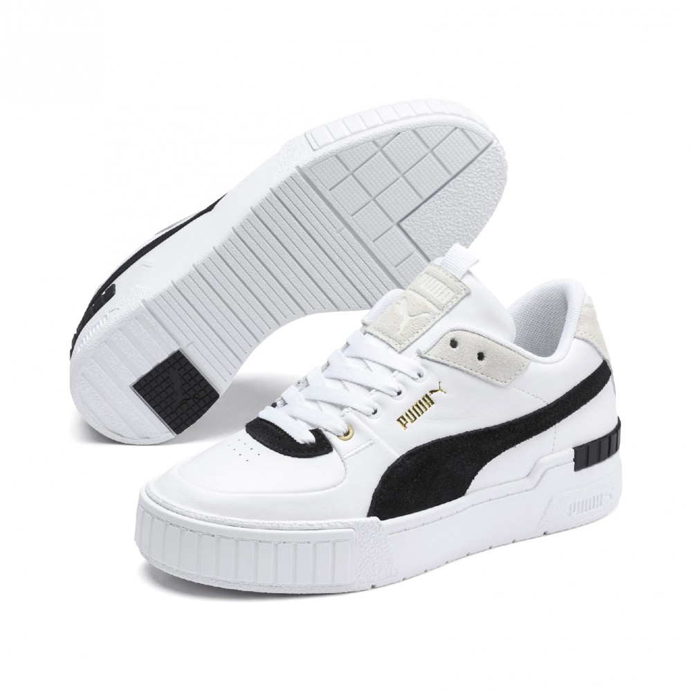 cali puma blanche et noir