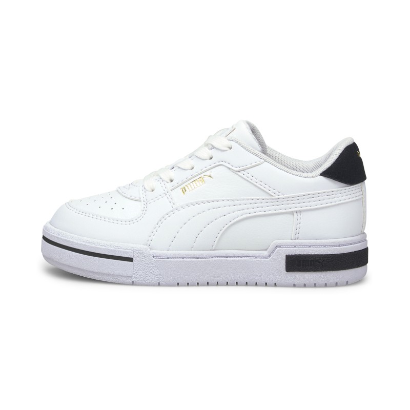 puma white with black stripe