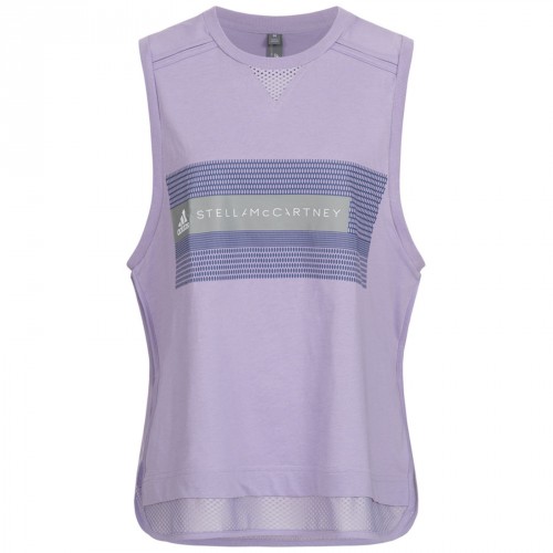 Logo Mesh Tank Top