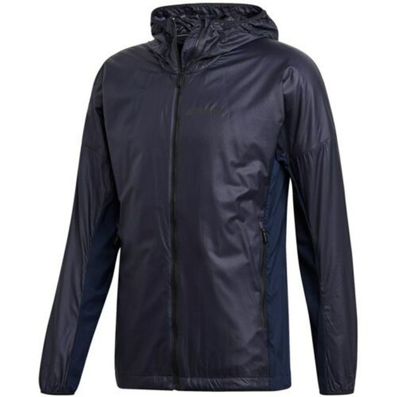 adidas Performance Terrex Agravic Alpha Hooded Shield Jacket - Legend