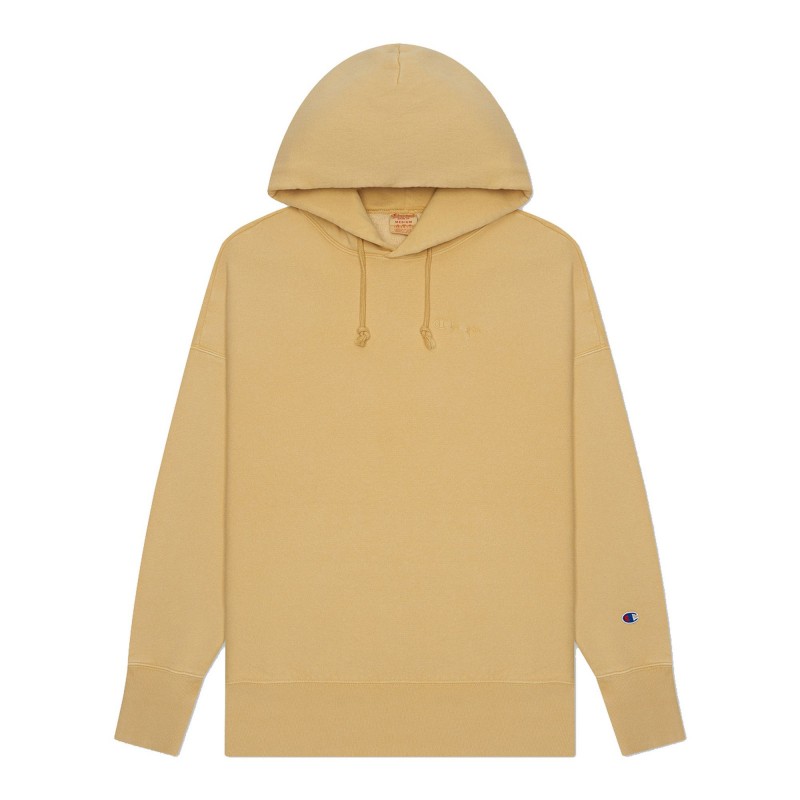 Champion Reverse Weave Small Script Logo Hooded Sweatshirt