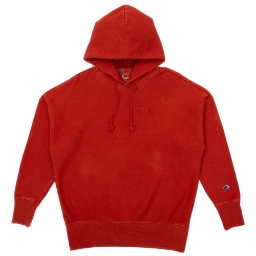 Champion Reverse Weave Small Script Logo Hooded Sweatshirt