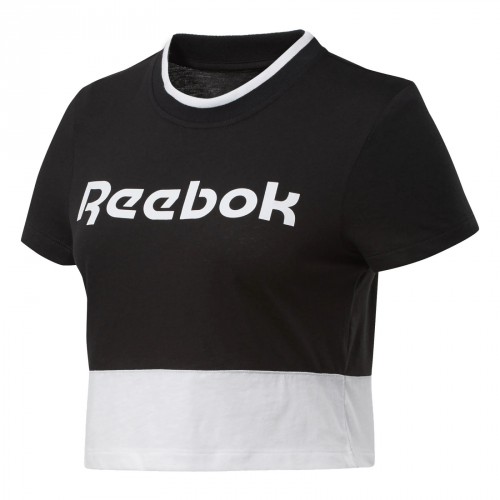 Reebok Te Linear Logo Crop Tee