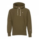 Reverse Weave Small Logo Hooded Sweatshirt