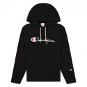 Reverse Weave Script Logo Hooded Sweatshirt