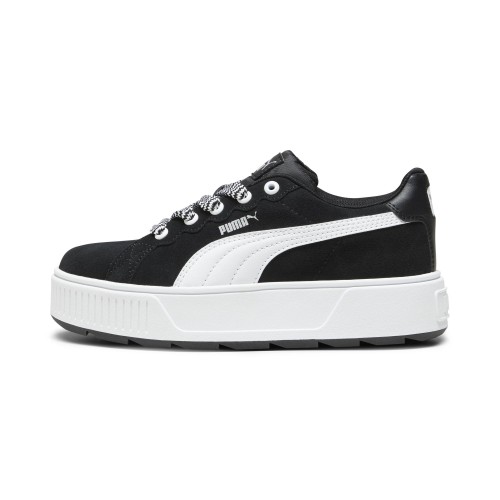 PUMA Karmen Wedge, Chaussures de Football Femme, Blanc, 36 EU : :  Mode