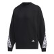 adidas Performance 3-Stripes Wording Crew